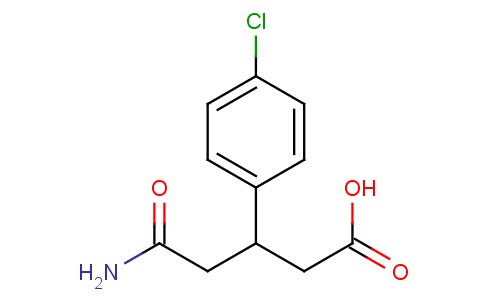 4-Carbamoyl-3-(4-chlorophenyl)butanoic Acid