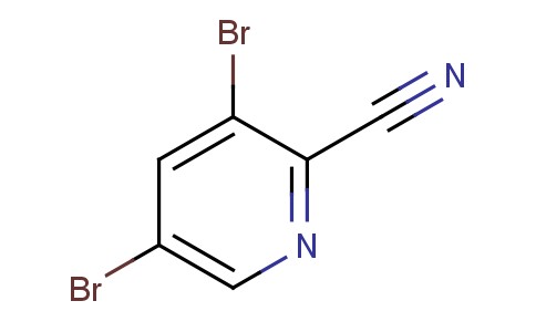 3,5-dibromopyridine-2-carbonitrile