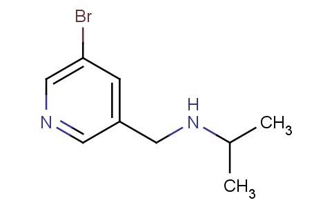 N-((5-bromopyridin-3-yl)methyl)propan-2-amine
