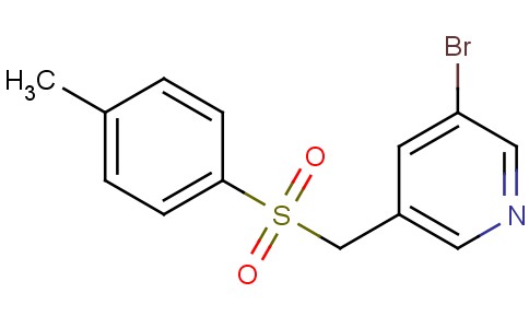 3-bromo-5-(tosylmethyl)pyridine