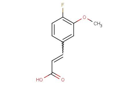 4-Fluoro-3-methoxy cinnamic acid