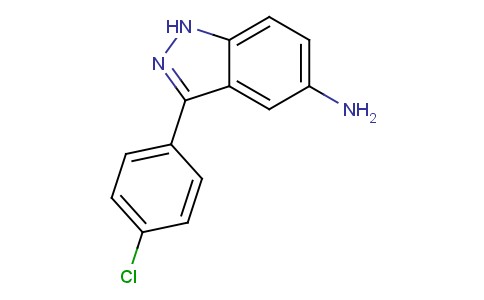 3-(4-氯苯基)-1H-吲唑-5-胺