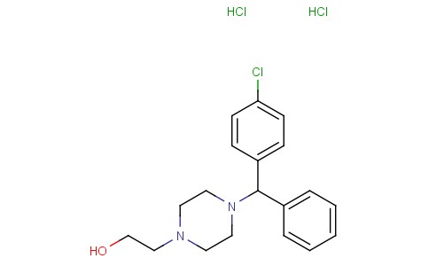 2-(4-((4-chlorophenyl)(phenyl)methyl)piperazin-1-yl)ethanol dihydrochloride