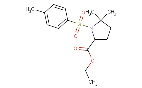 Ethyl 5,5-dimethyl-1-tosylpyrrolidine-2-carboxylate
