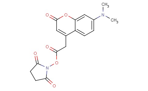 7-二甲基氨基香豆素-4-乙酸琥珀酰亚胺酯