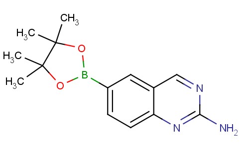 6-(4,4,5,5-tetramethyl-1,3,2-dioxaborolan-2-yl)quinazolin-2-amine