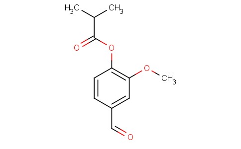 4-formyl-2-methoxyphenyl isobutyrate