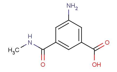 3-氨基-5-羧基-N-甲基苯甲酰胺