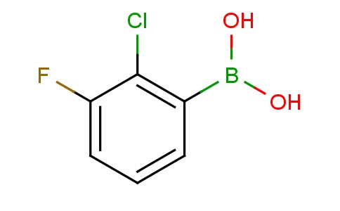 2-chloro-3-fluorophenylboronic acid