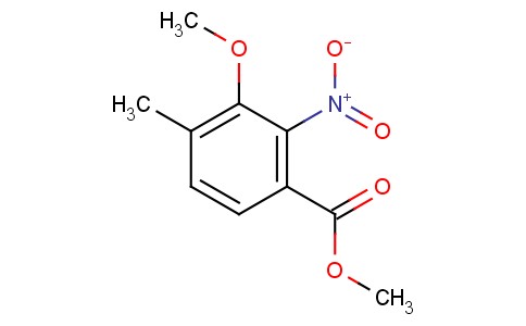 3-甲氧基-4-甲基-2-硝基苯甲酸甲酯