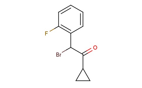 2-溴-2-(2-氟苯基)-1-环丙基乙酮