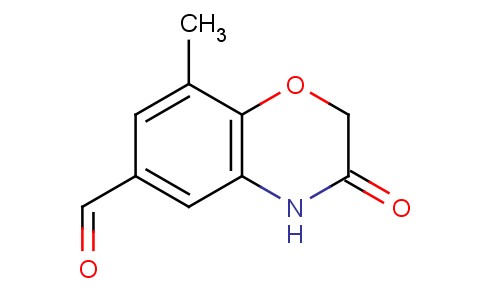 8-甲基-3-氧代-3,4-二氢-2H-苯并[b][1,4]恶嗪-6-甲醛
