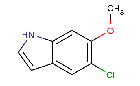 5-氯-6-甲氧基吲哚