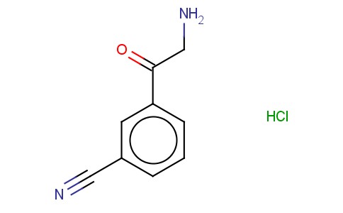 3-(2-氨基乙酰基)苯腈盐酸盐