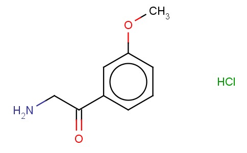 2-氨基-1-（3-甲氧基苯基)乙酮胺盐酸盐