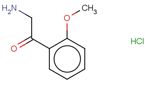 2-氨基-1-（2-甲氧基苯基)乙酮胺盐酸盐