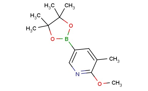 2-甲氧基-3-甲基-5-(4,4,5,5-四甲基-[1,3,2]二氧杂环戊硼烷-2-基)-吡啶