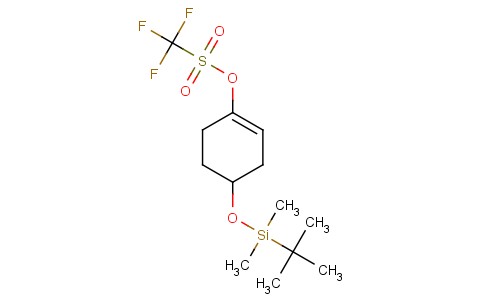 4-(叔丁基二甲基甲硅烷基氧基)环己-1-烯基三氟甲磺酸酯