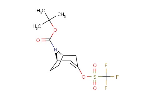 (1R,5S)-3-(三氟甲基磺酰氧基)-8-氮杂双环[3.2.1]-2-辛烯-8-羧酸叔丁酯