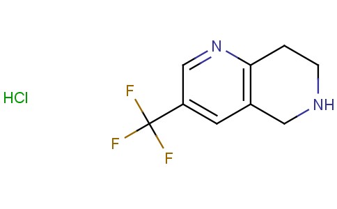 3-(三氟甲基)-5,6,7,8-四氢-2,6-萘啶盐酸盐
