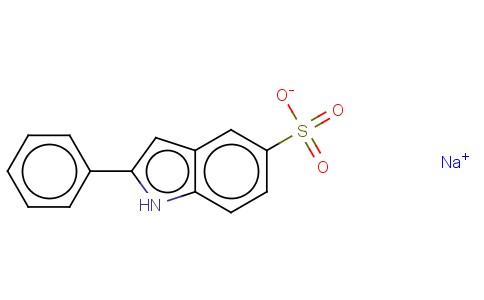 2-Phenylindole-5-sulphonic acid sodium salt