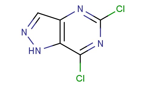 5,7-dichloro-1H-pyrazolo[4,3-d]pyrimidine