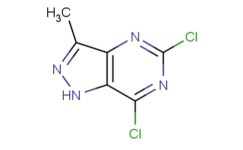 5,7-dichloro-3-methyl-1H-pyrazolo[4,3-d]pyrimidine