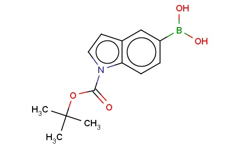 1-(叔丁氧基羰基)-1H-吲哚-5-基-5-硼酸
