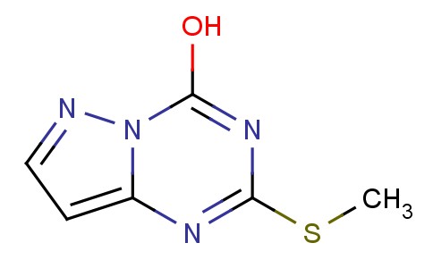 2-(甲硫基)吡唑并[1,5-A][1,3,5]三嗪-4-醇