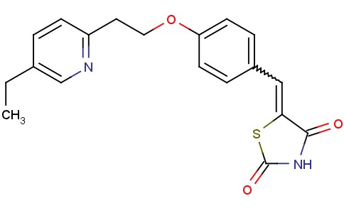 5-{4-[2-(5-Ethyl-2-Pyridinyl)Ethoxy]Benzylidene}-2,4-Thiazolidinedione