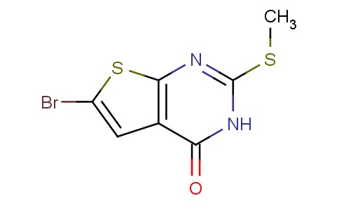 6-bromo-2-(methylthio)thieno[2,3-d]pyrimidin-4(3H)-one