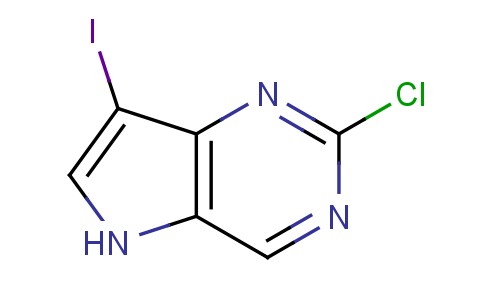 2-氯-7-碘-5H-吡咯并[3,2-D]嘧啶
