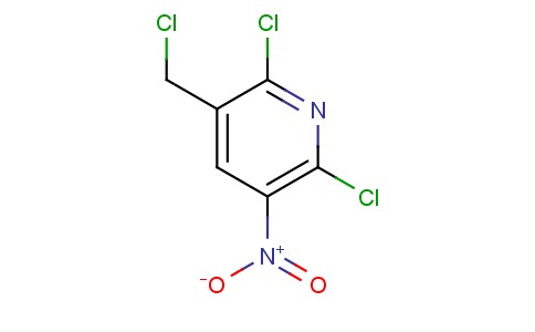 2,6-二氯-3-氯甲基-5-硝基吡啶