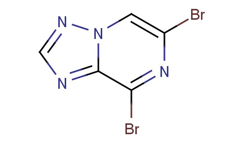 6,8-dibromo-[1,2,4]triazolo[1,5-a]pyrazine