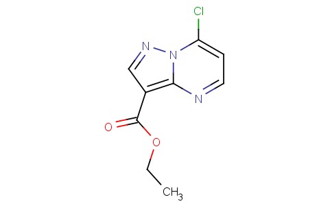 7 - 氯吡唑并[1,5-a〕嘧啶-3 - 羧酸乙酯
