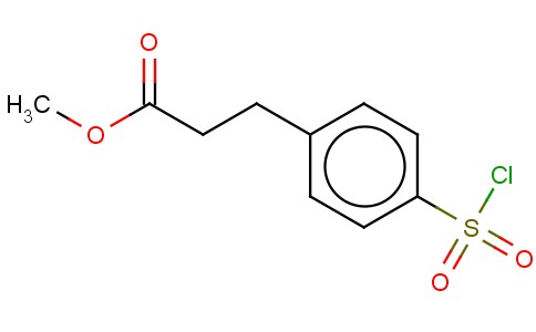 3-(4-磺酰氯)苯丙酸甲酯