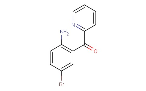 2-(2-amino-5-bromobenzoyl)pyridine