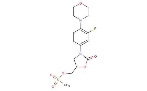 3-[3-Fluoro-4-(4-morpholinyl)phenyl]-5-[[(methylsulfonyl)oxy]methyl]-2-oxazolidinone