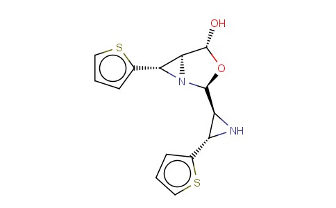 3-(2-Thienyl)aziridine-2-carboxaldehyde dimer