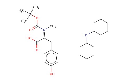 N-叔丁氧羰基-N-甲基-L-酪氨酸二环己胺盐