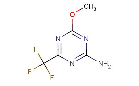 4-甲氧基-6-(三氟甲基)-1,3,5-三嗪-2-胺