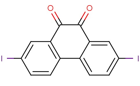 2,7-diiodo-phenanthrene-9,10-dione