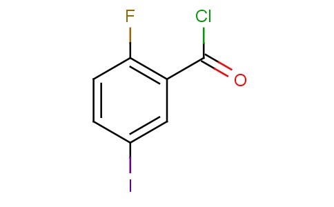 2-氟-5-碘代苯甲酰氯