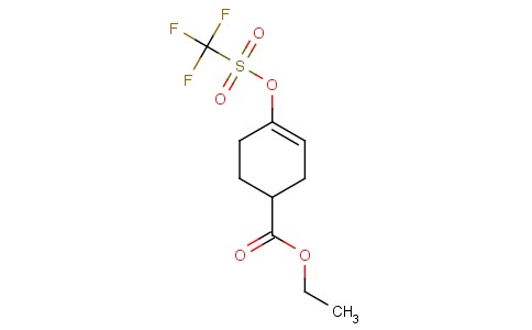 ethyl 4-(trifluoromethylsulfonyloxy)cyclohex-3-enecarboxylate