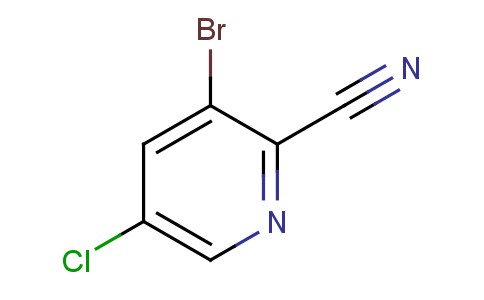 3-bromo-2-cyano-5-chloropyridine