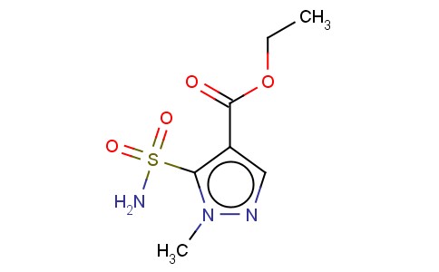 1-Methyl-4-ethoxycarborylpyrazole-5-sulfonamide