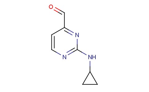 2-环丙氨基-4-嘧啶甲醛