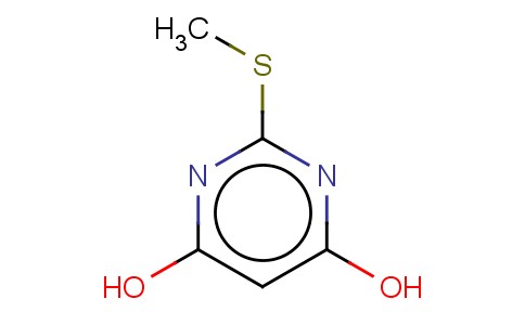 4,6-Dihydroxy-2-meththiopyrimidine