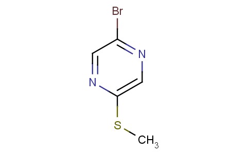 2-Bromo-5-(methylthio)pyrazine