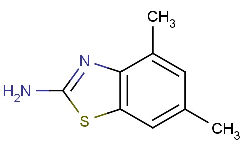 2-amino-4,6-dimethylbenzothiazole
